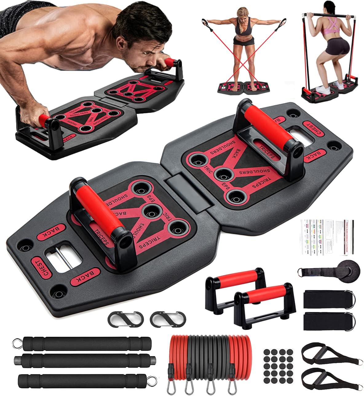 Multifunctional Cross Trainer Exercise Workout Equipment Fitness Weight  Strength Training Machine Home Gym System in 2023