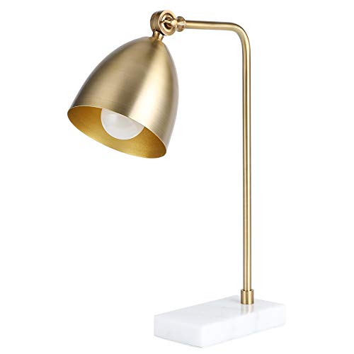 Gold Desk Lamp with LED Bulb Adjustable.