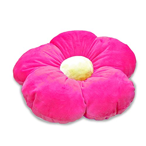 Pillow Seating Cushion -Flower Pillow for Reading and Lounging Comfy Pillow for Kids - Large 35" Diameter