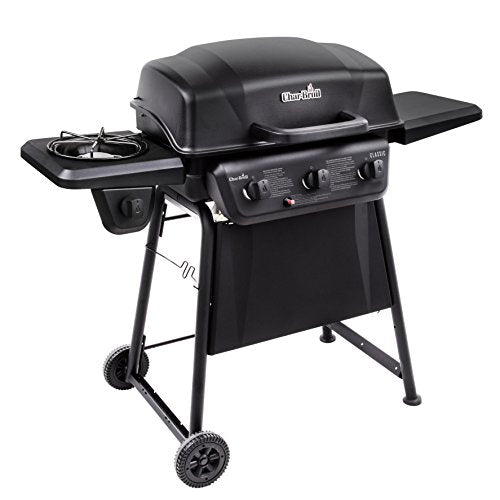Grill with Side Burner