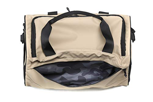 Travel Duffle Bag for Men - Foldable Duffel Bag with Shoes Compartment -  Overnight Bags Waterproof & Tear Resistant