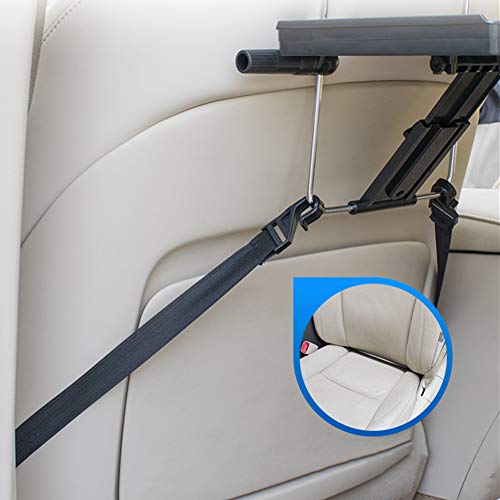 Mount-It! Height Adjustable Steering Wheel and Backseat Tray