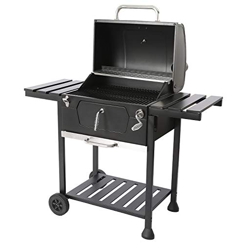 24-inch Charcoal BBQ Grill Outdoor Picnic Patio Cooking Backyard Party