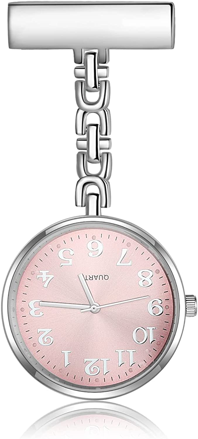 Personalized Nurse Watches for Women LAGOFIT Custom Nurse Watch Portable Hanging Medical Doctor Nurse