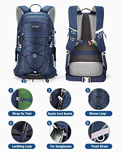 Small Hiking Backpack,45L Waterproof Lightweight packing Camping