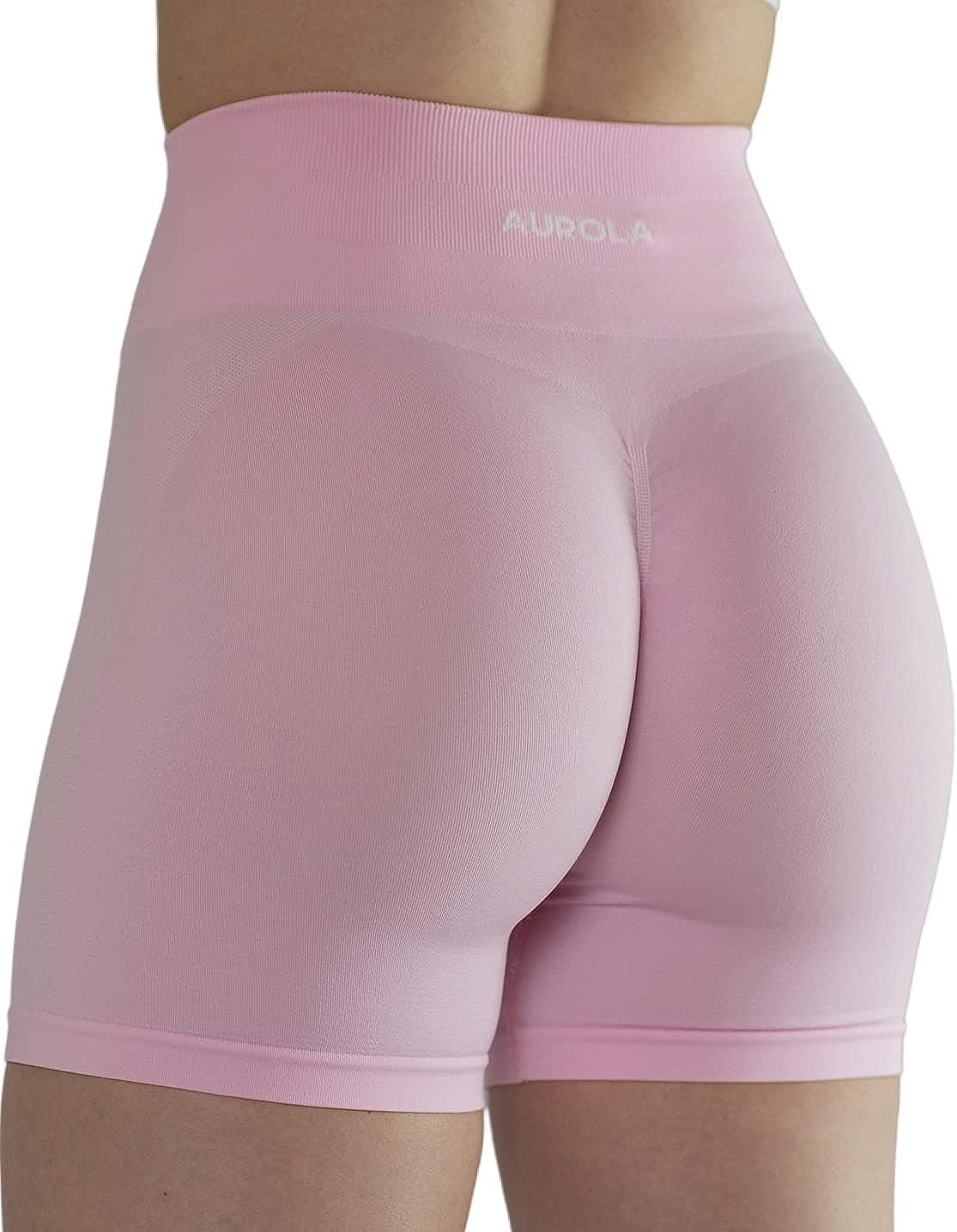 Buy AUROLA Intensify Workout Shorts for Women Seamless Scrunch