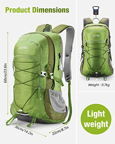 Small Hiking Backpack,45L Waterproof Lightweight packing Camping Climbing Outdoor Sport Touring Mountaineering Fishing,Blue