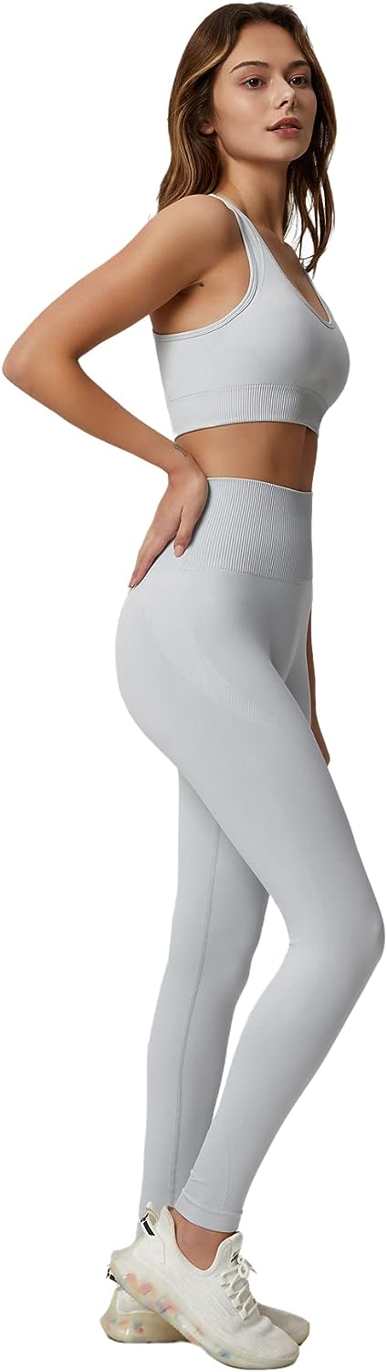 High Waist Legging for Women, Buttery Soft Yoga Legging Stretch Pants Butt Lifting Tummy