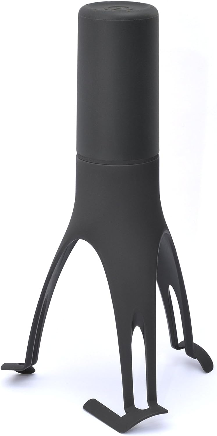GREAT Ustensil Stirr - The Unique Automatic Pan Stirrer - Longer Nylon Legs, Grey