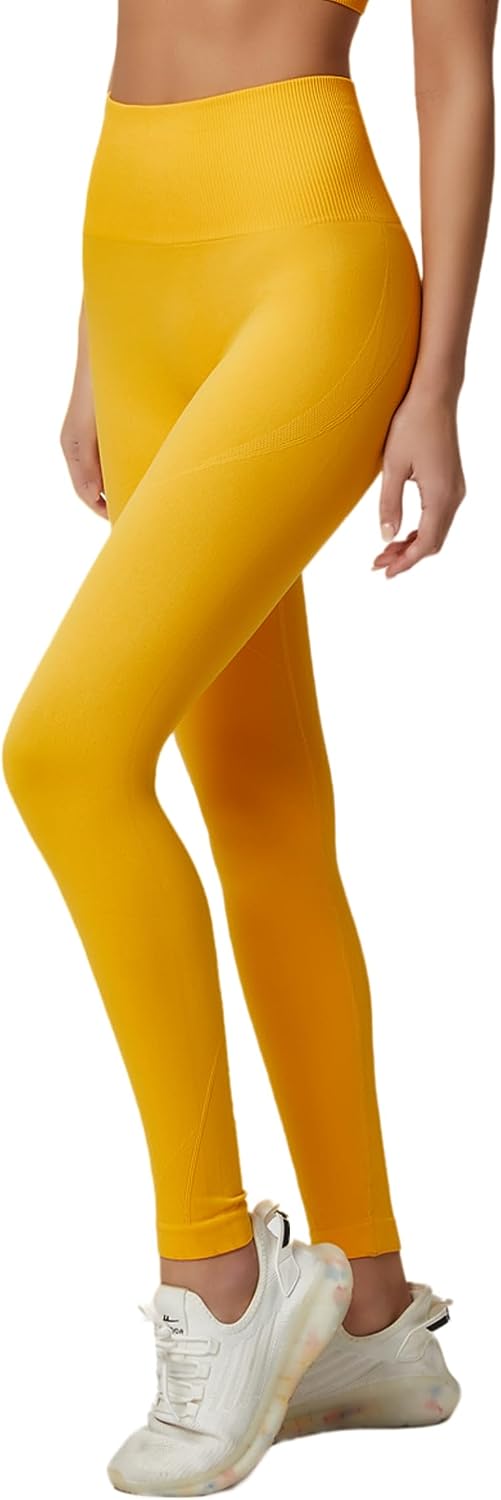 DURABLE vexsun workout High Waist Legging for Women, Buttery Soft Yoga Legging Stretch Pants Butt Lifting Tummy