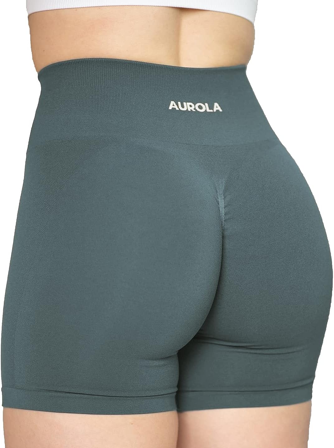 FIRST RANK AUROLA Intensify Workout Shorts for Women Seamless Scrunch Short Gym Yoga Running Sport Active Exercise Fitness Shorts