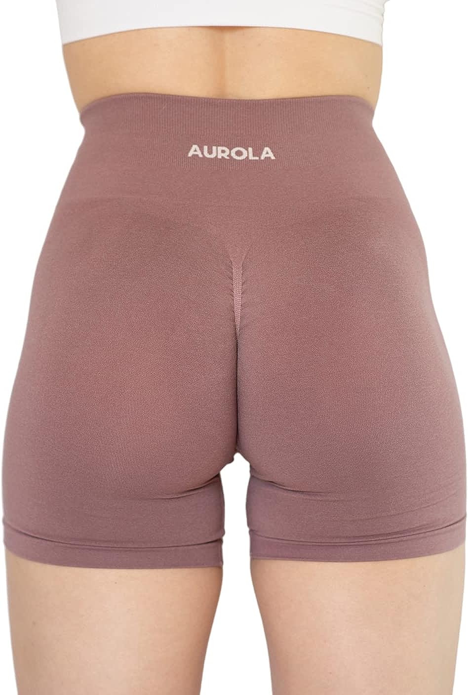 AUROLA Intensify Workout Shorts for Women Seamless Scrunch Short Gym Yoga  Running Sport Active Exercise Fitness Shorts Small Black