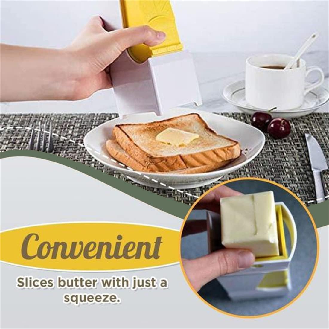 Audson Stick Butter Cutter Slicer Butter Slicer Dispenser Toast Shredd –  PROARTS AND MORE
