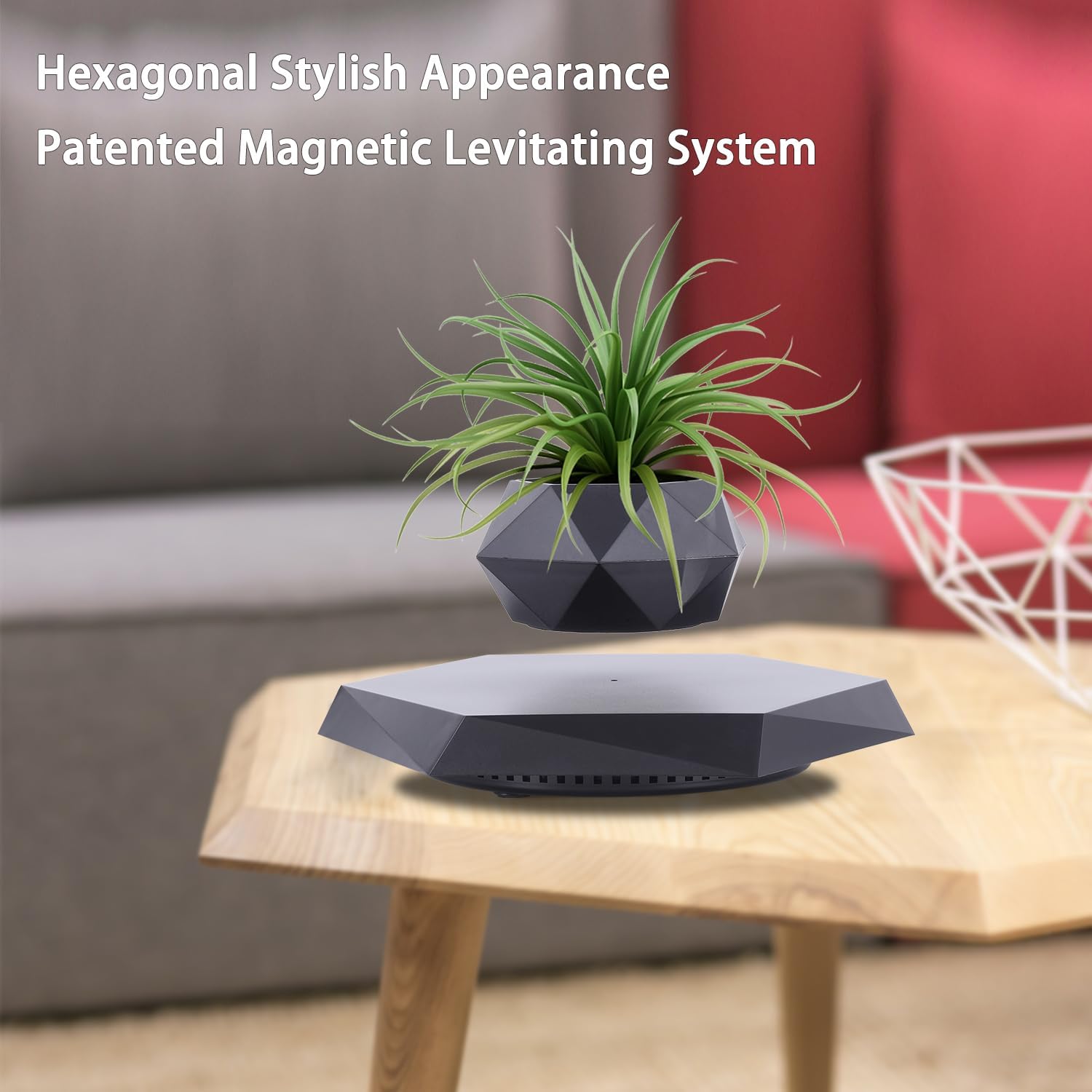 Magnetic Levitating Floating Plant Pot