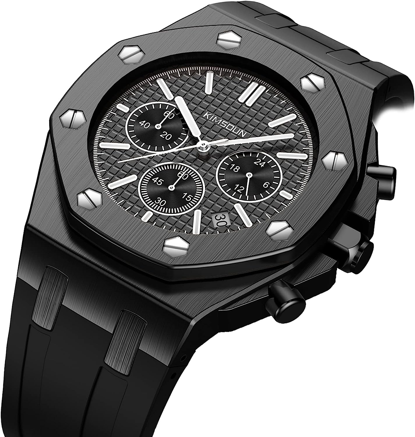 Mens Watches Mens Watch Chronograph Watch Luxury Watch Watches for Men Mens  Wrist Watches Leather Watch Men -  Norway