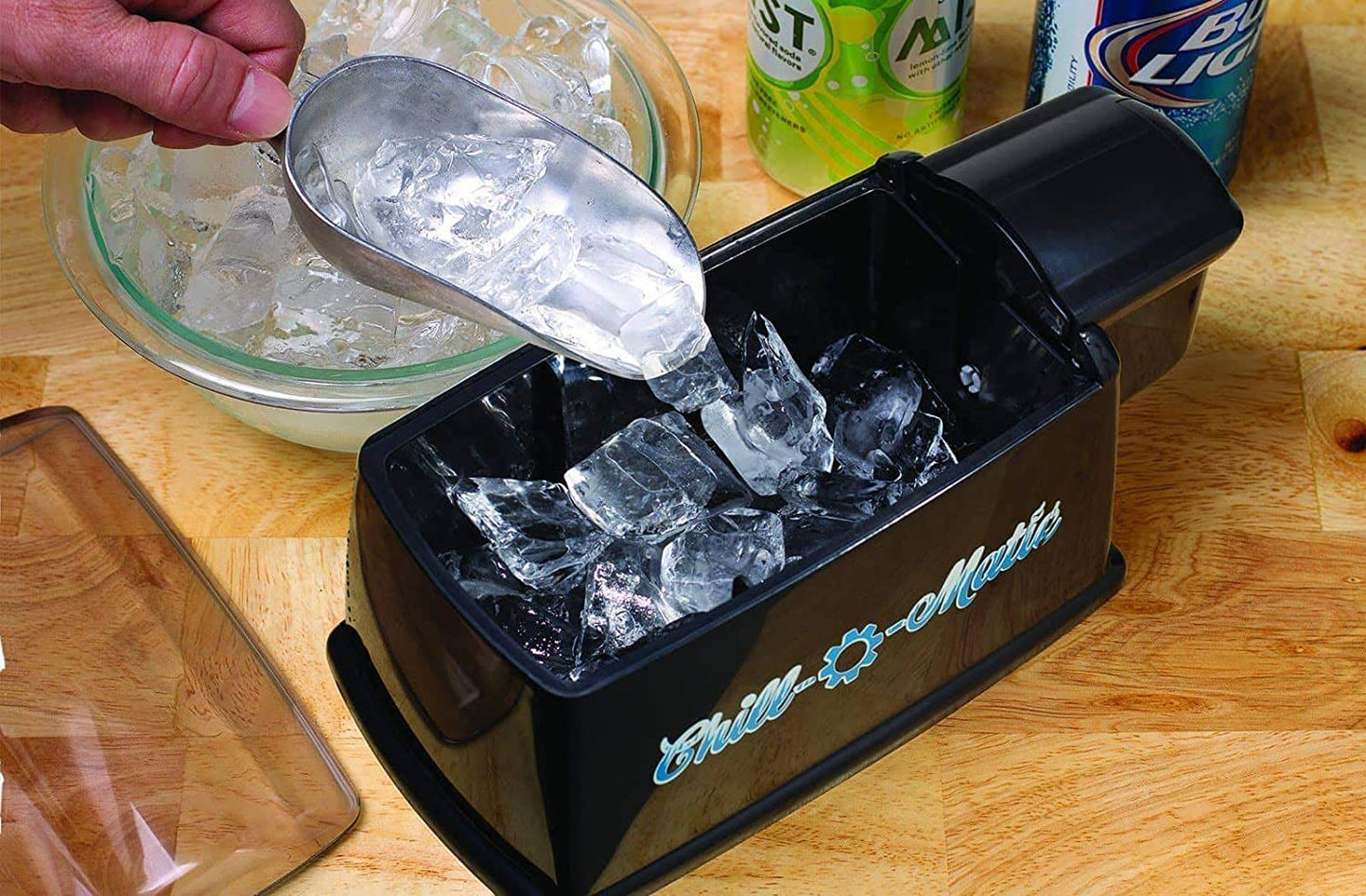Chill-O-Matic Instant Beverage Cooler, Black