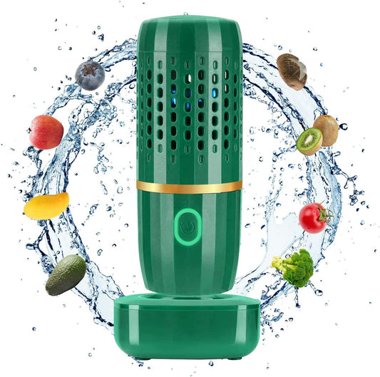 Fruit and Vegetable Washing Machine - Fruit and Vegetable Purifier Fruit and Vegetable Cleaner Device in Water Capsule Aqua Pure Purifier Cleaning Machine