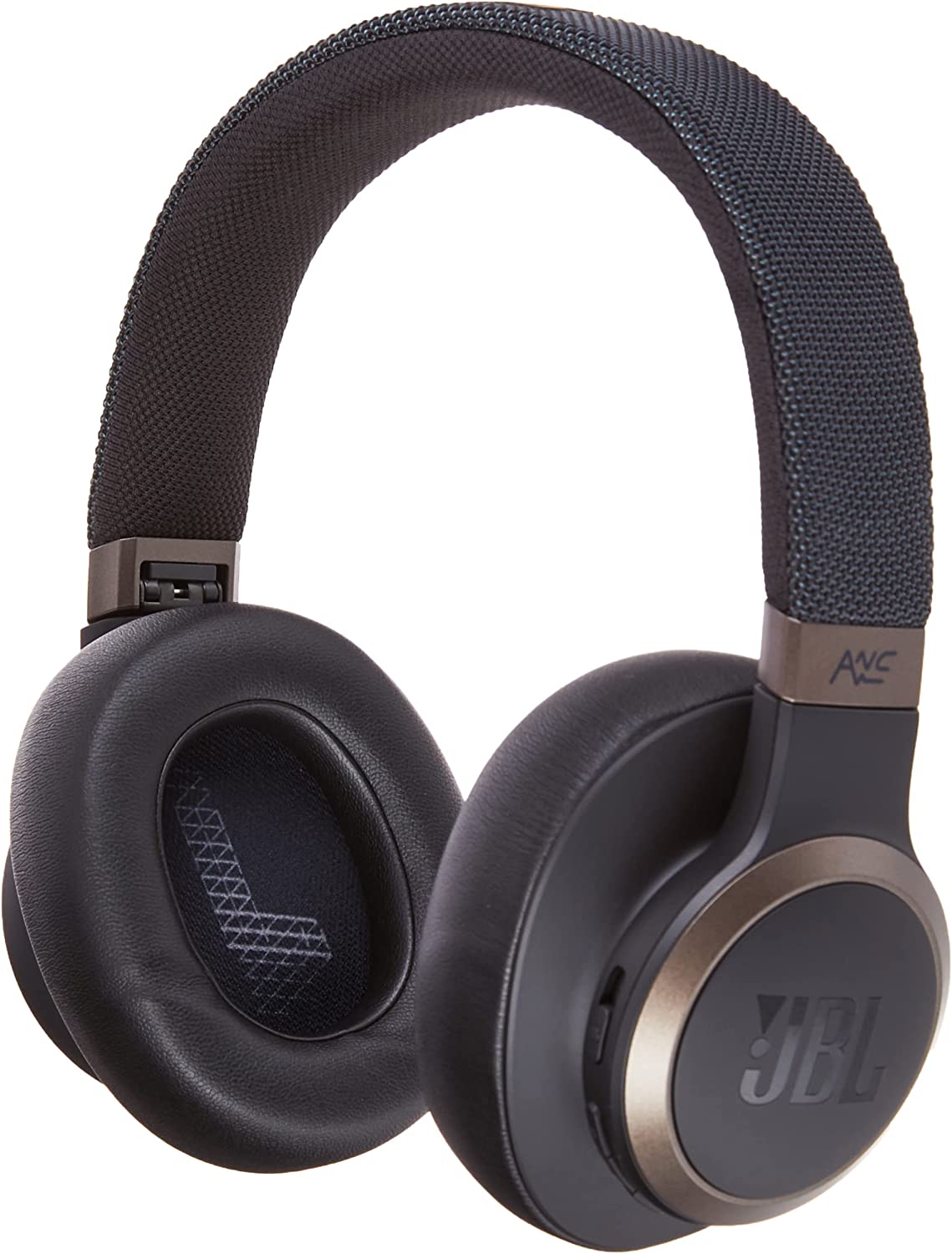 JBL Live 650BTNC Headphones, Black - Wireless Over-Ear Bluetooth Headphones - Up to 20 Hours of Noise-Cancelling Streaming - Includes Multi-Point Connection & Voice Assistant
