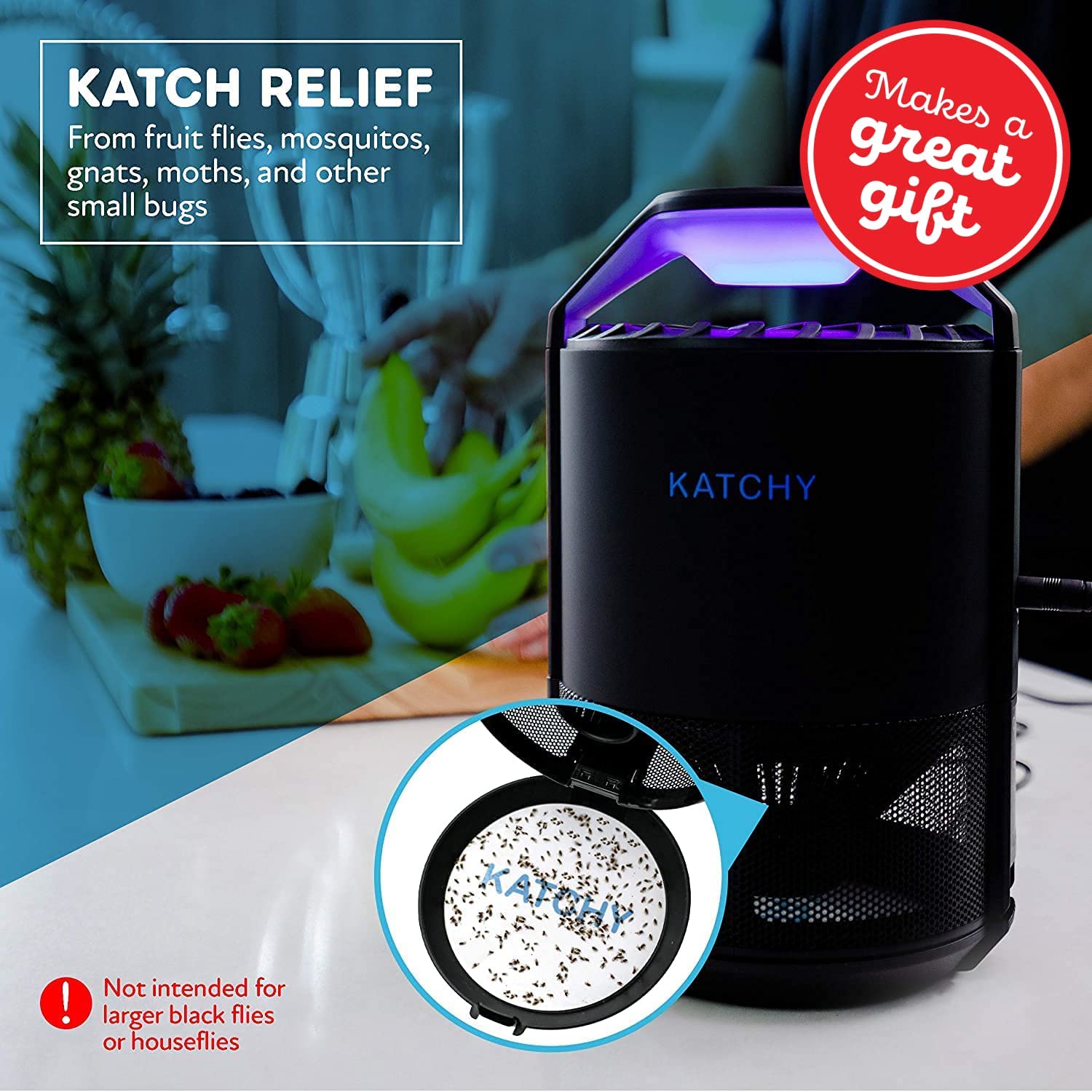Katchy's Newest Indoor Fly Trap Kills Bugs 24/7