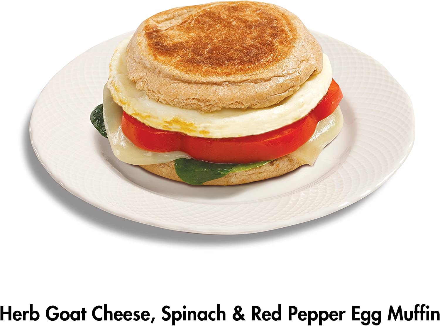 Hamilton Beach Breakfast Sandwich Maker with Egg Cooker Ring, Customize  Ingredients, Red, 25476