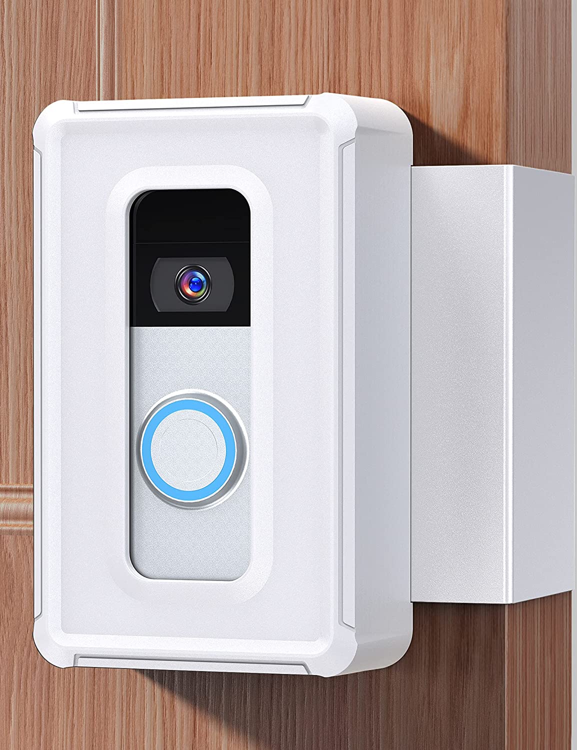 Anti-Theft Video Doorbell Door Mount, Video Doorbell Mount for Home Apartment, Rentals, Businesses, Office.
