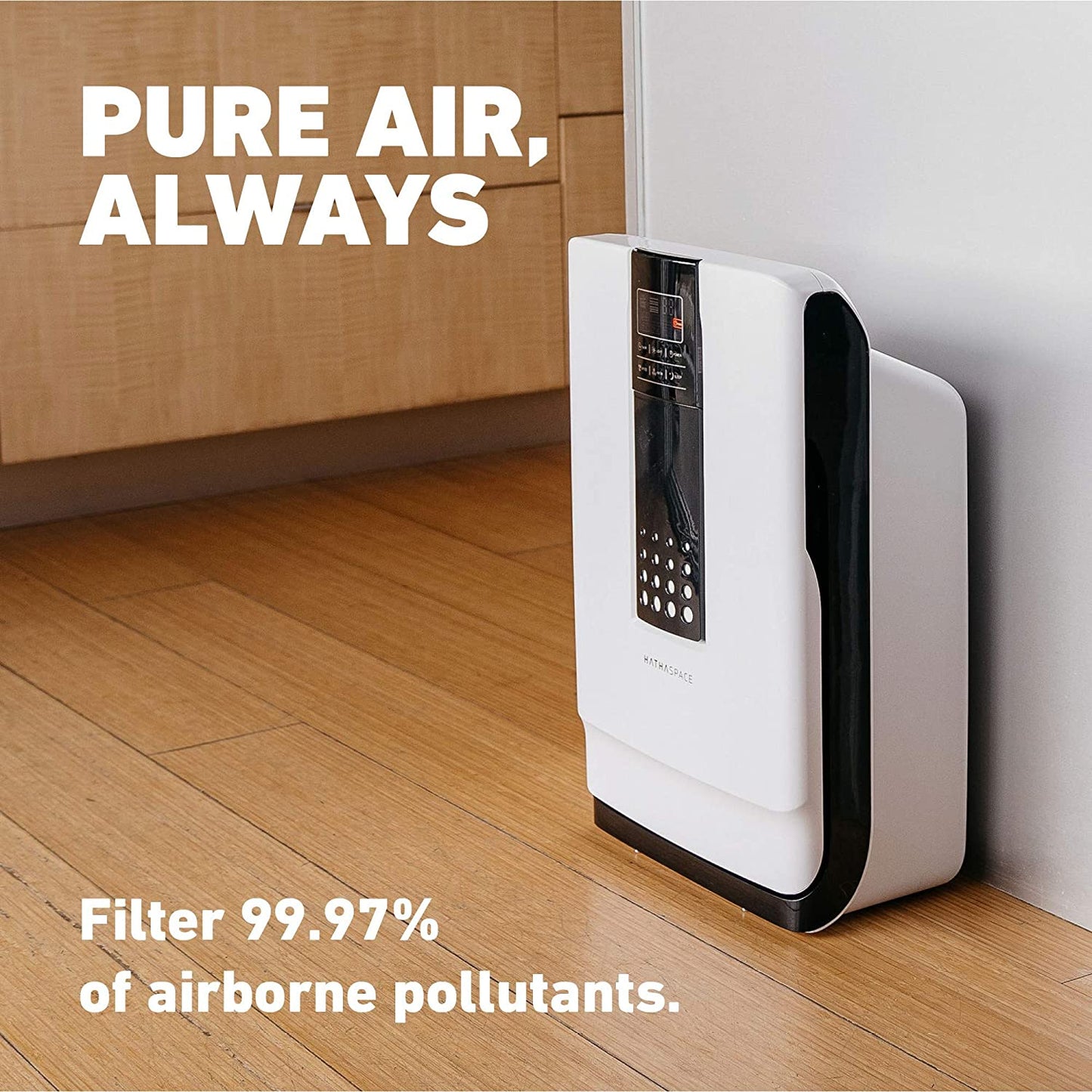Air Purifier for Home, 5-in-1 Large Room Air Cleaner for Allergies, Pets, Asthma, Smokers – Filters 99.97% of Allergens, Dust, Pet Hair, Pollen, Smoke, Odors - HSP001